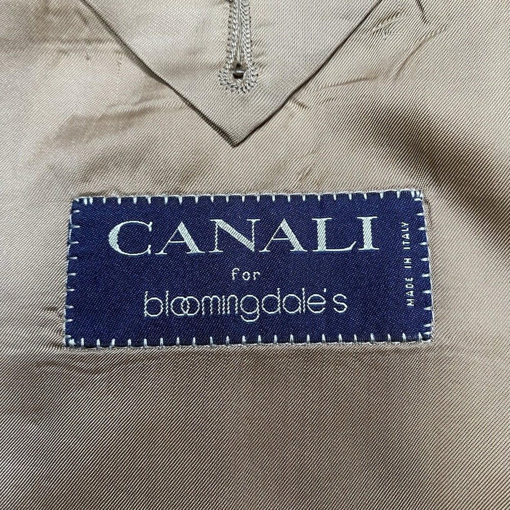 Canali Blazer Sport Coat (44R) 2B0V Textured Micro Check Quiet Luxury Old Money - Picture 11 of 15